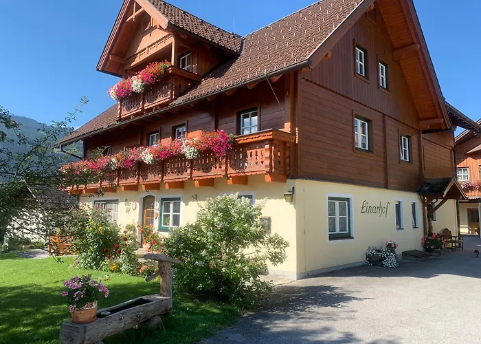 Linarhof Urlaub Am Bio Bauernhof Apartment Haus im Ennstal